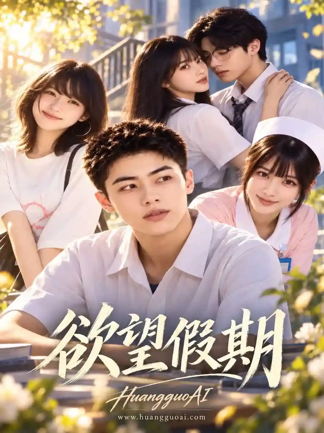 黄果短剧《欲望假期》海报