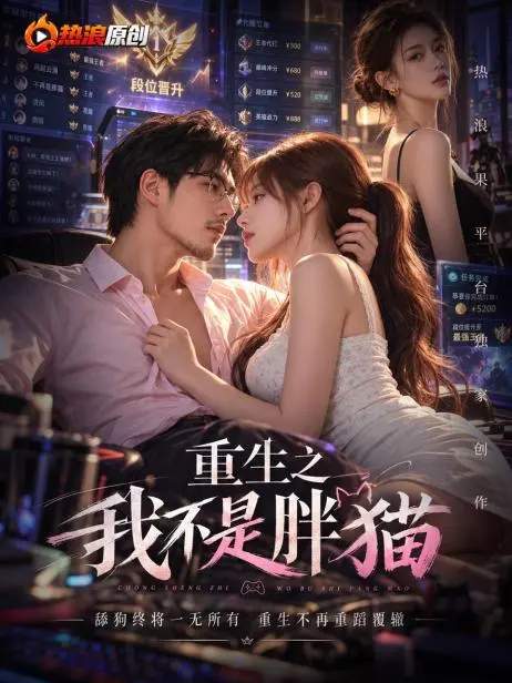 黄果短剧《重生之我是胖猫》海报